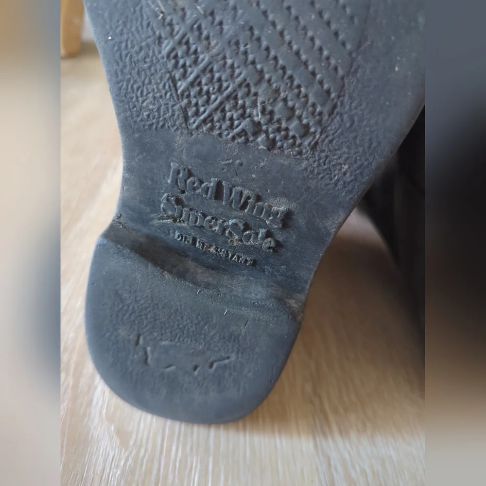 Red Wing Shoes vintage red